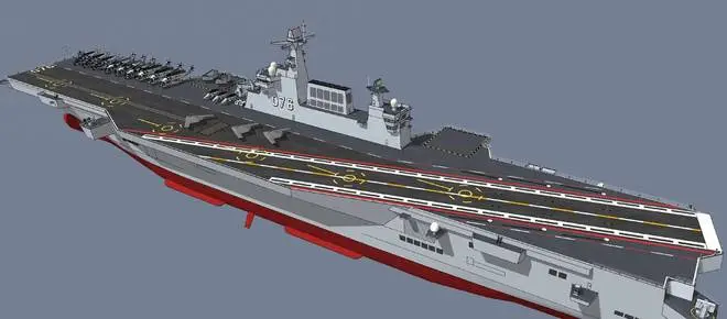 无人机航母_舰载防空导弹系统_076型两栖攻击舰