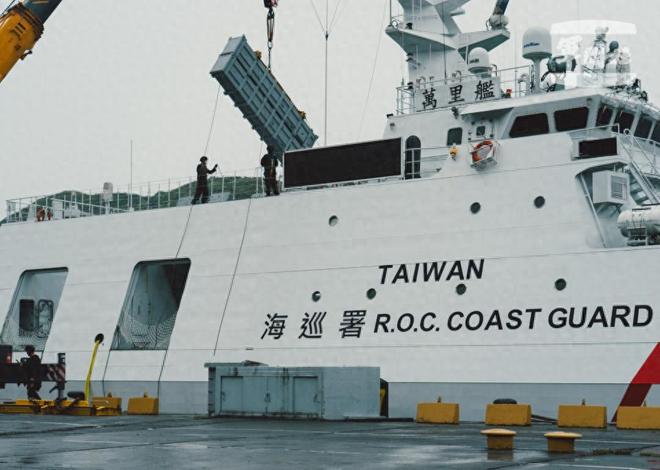 台湾海巡署安平级巡逻舰_舰载防空导弹系统_雄风3超音速反舰导弹