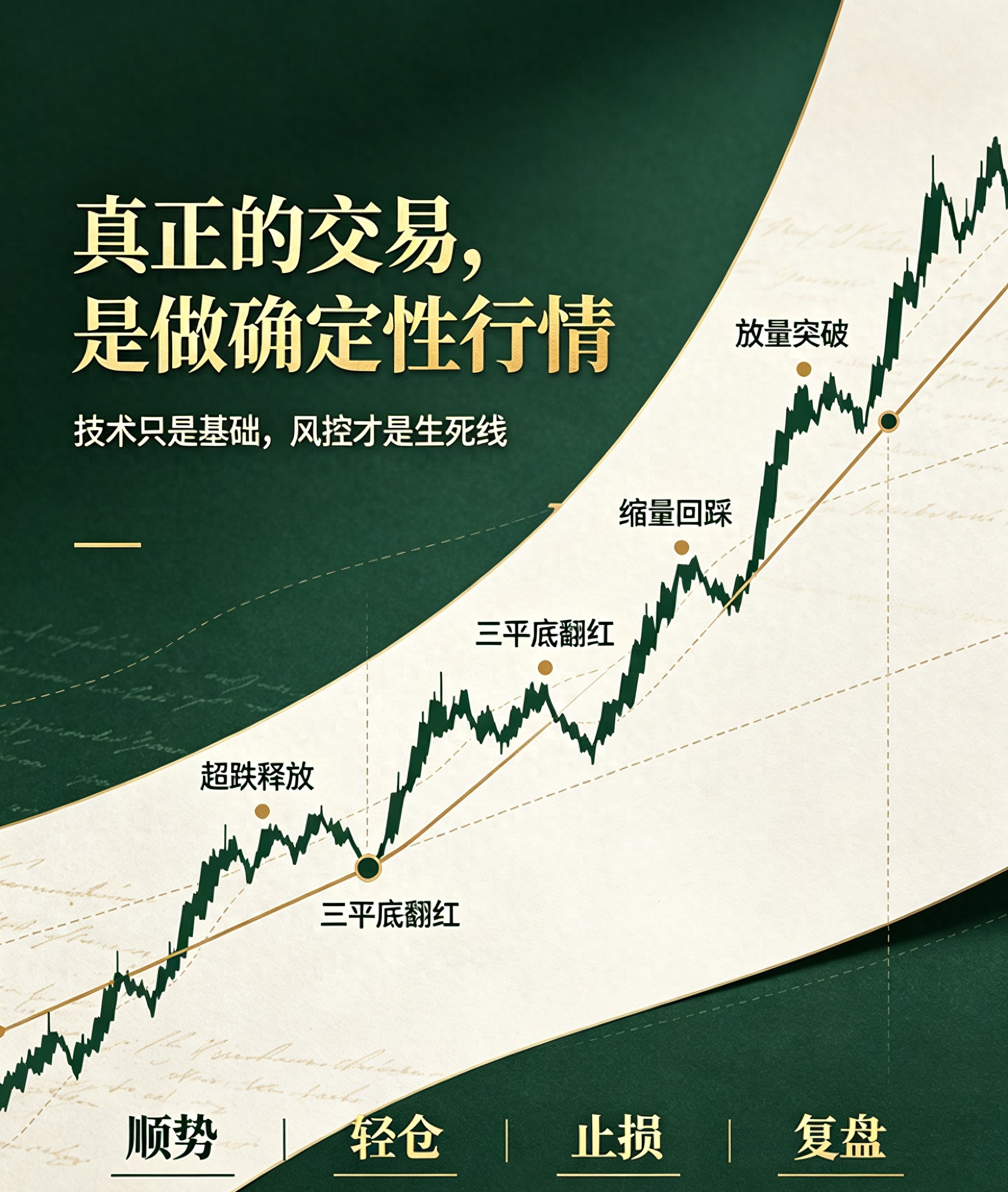宝塔线选股程序_底部确定性行情_平底形态实战体系