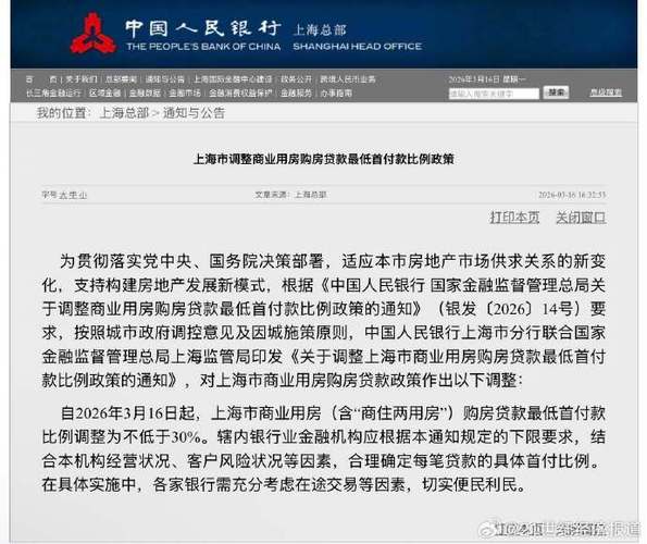 降准影响房贷2026？商业用房首付降至30%，买房更轻松