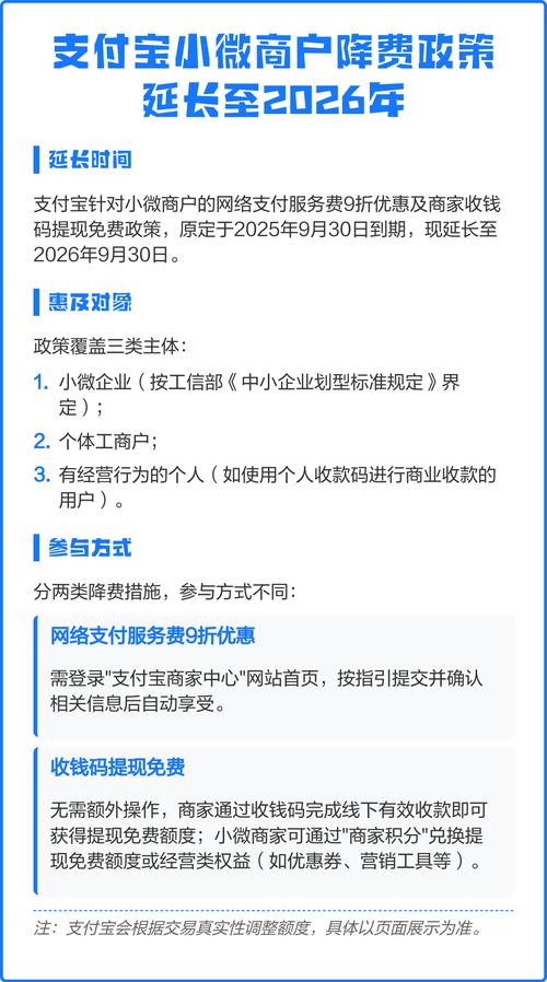 支付宝减免经营成本_支付宝小微商家降费_支付宝手续费上限
