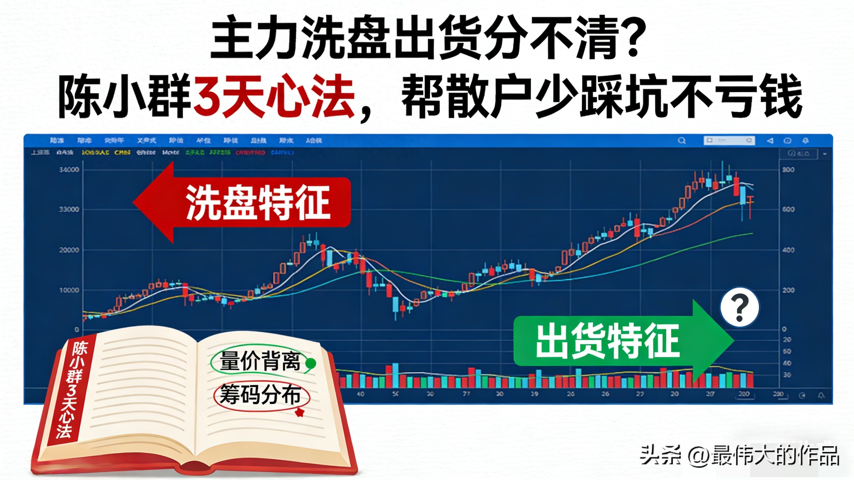散户必看！3天辨清主力洗盘与出货，避开八成坑