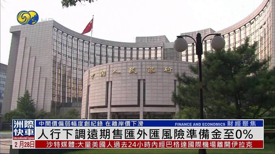 央行下调外汇风险准备金率 企业远期购汇成本降低